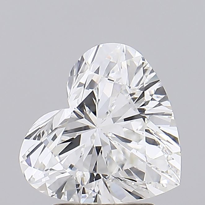 IGI 2.51 Carat Heart Lab Grown Diamond