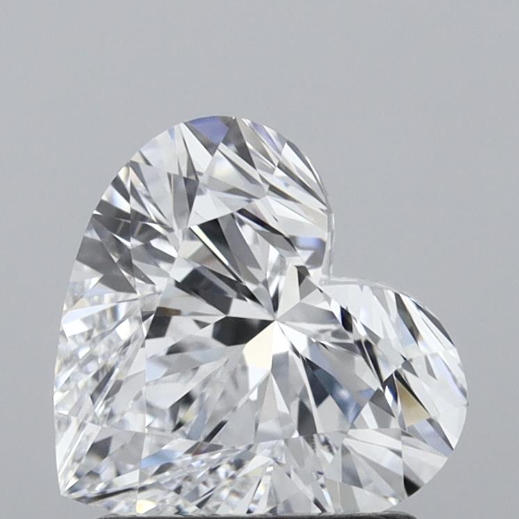 IGI 1.54 Carat Heart Lab Grown Diamond