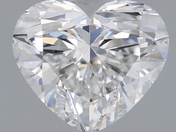 IGI 1.52 Carat Heart Lab Grown Diamond