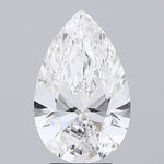 IGI 4.00 Carat Pear Lab Grown Diamond 人工培育鑽石 實驗室人造鑽石