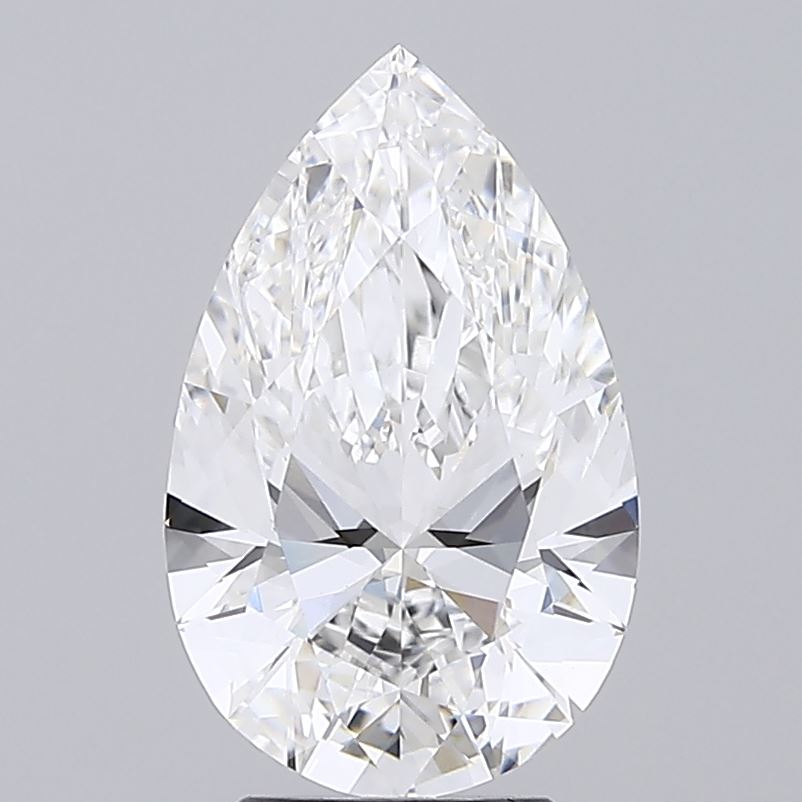 IGI 4.00 Carat Pear Lab Grown Diamond 人工培育鑽石 實驗室人造鑽石