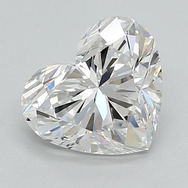 IGI 1.41 Carat Heart Lab Grown Diamond