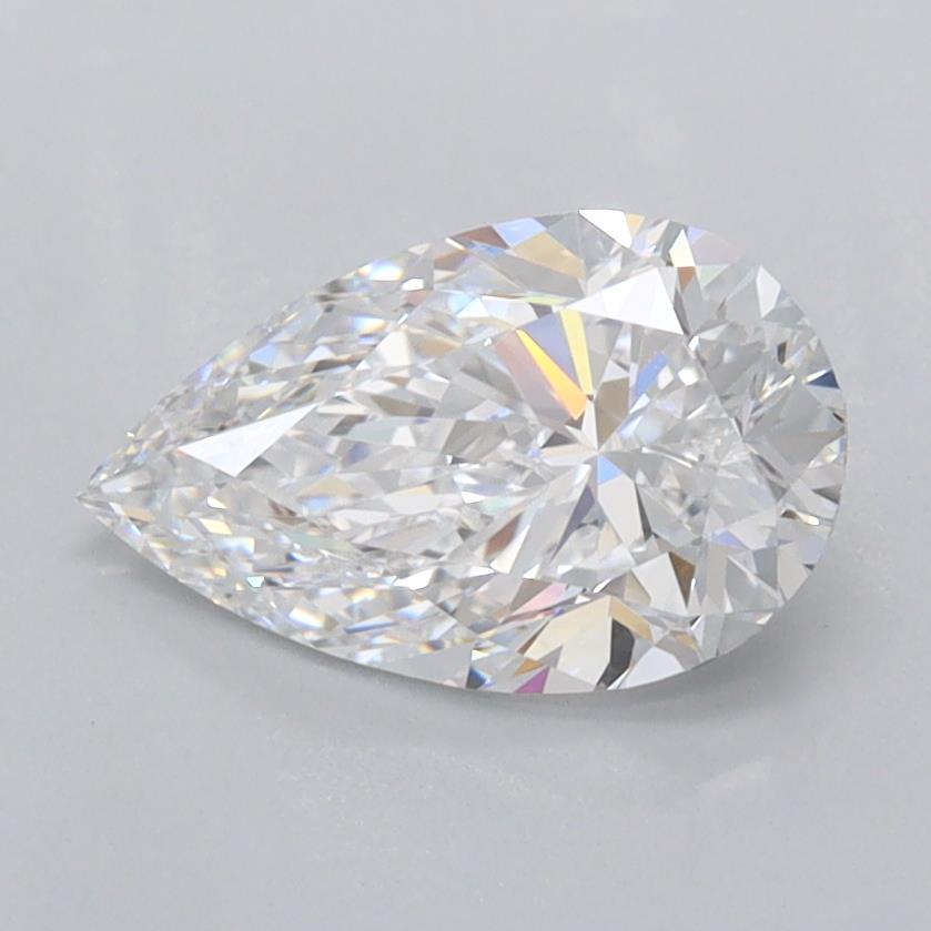 IGI 1.27 Carat Pear Lab Grown Diamond 人工培育鑽石 實驗室人造鑽石