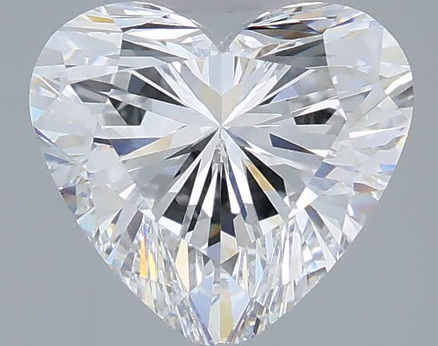 IGI 1.54 Carat Heart Lab Grown Diamond