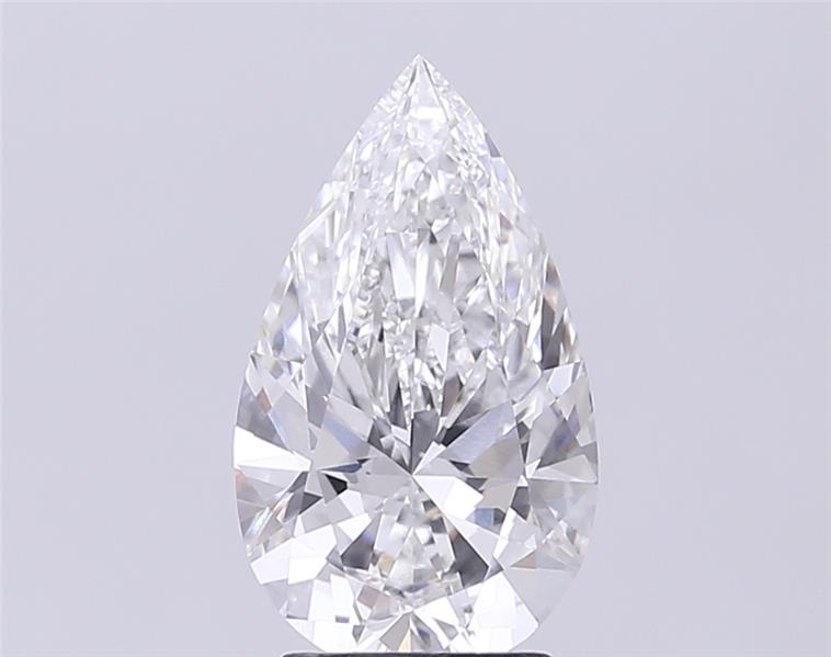 IGI 3.01 Carat Pear Lab Grown Diamond 人工培育鑽石 實驗室人造鑽石