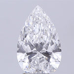 IGI 2.89 Carat Pear Lab Grown Diamond 人工培育鑽石 實驗室人造鑽石