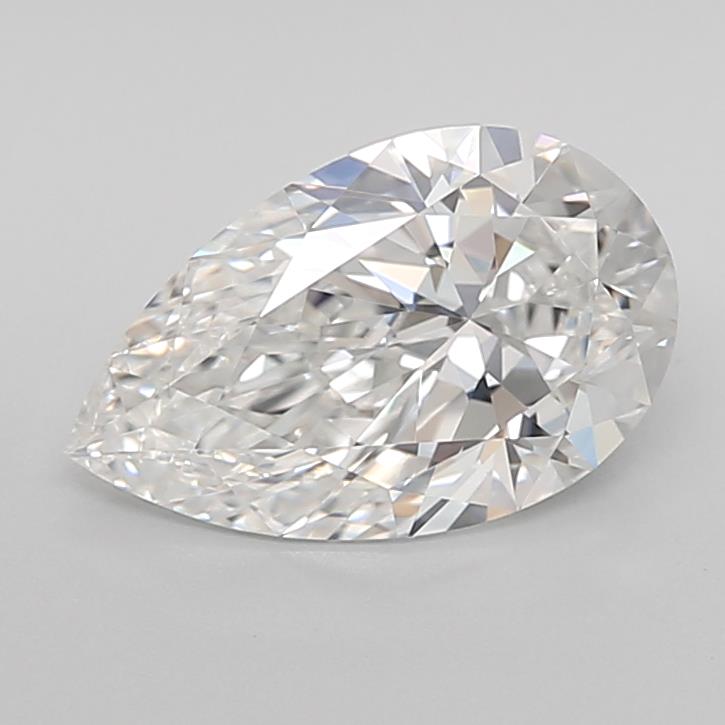 IGI 1.63 Carat Pear Lab Grown Diamond