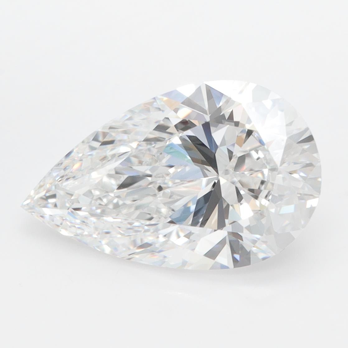 IGI 3.31 Carat Pear Lab Grown Diamond 人工培育鑽石 實驗室人造鑽石