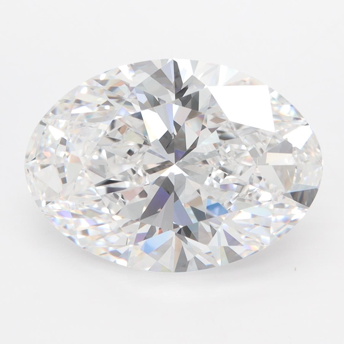 GIA 5.31 Carat Oval Lab Grown Diamond 人工培育鑽石 實驗室人造鑽石