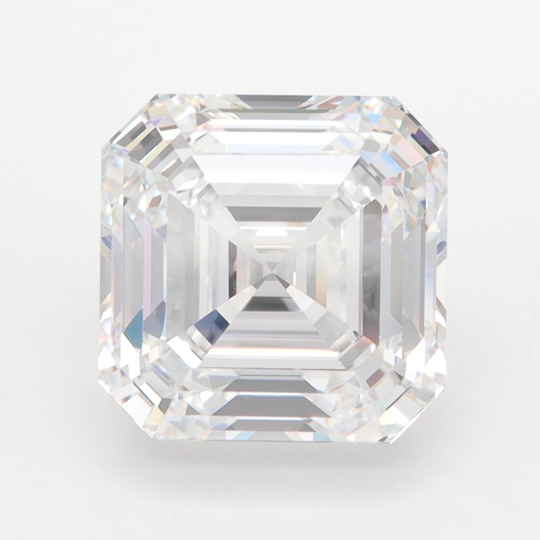 GIA 5.36 Carat Asscher Lab Grown Diamond 人工培育鑽石 實驗室人造鑽石