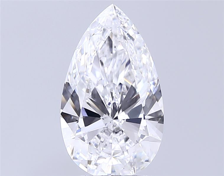 IGI 2.70 Carat Pear Lab Grown Diamond 人工培育鑽石 實驗室人造鑽石