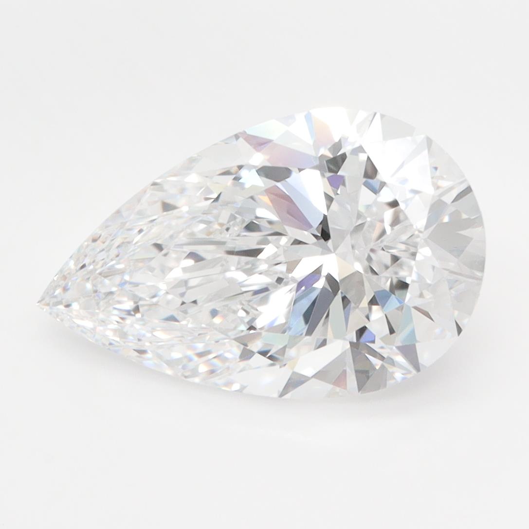 GIA 3.04 Carat Pear Lab Grown Diamond 人工培育鑽石 實驗室人造鑽石