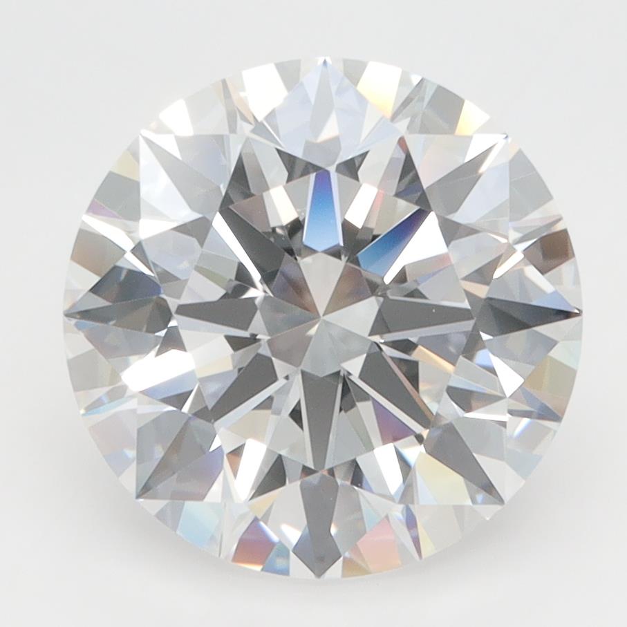 GIA 4.01 Carat Round Brilliant Lab Grown Diamond 人工培育鑽石 實驗室人造鑽石