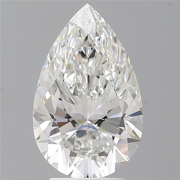 IGI 3.59 Carat Pear Lab Grown Diamond 人工培育鑽石 實驗室人造鑽石