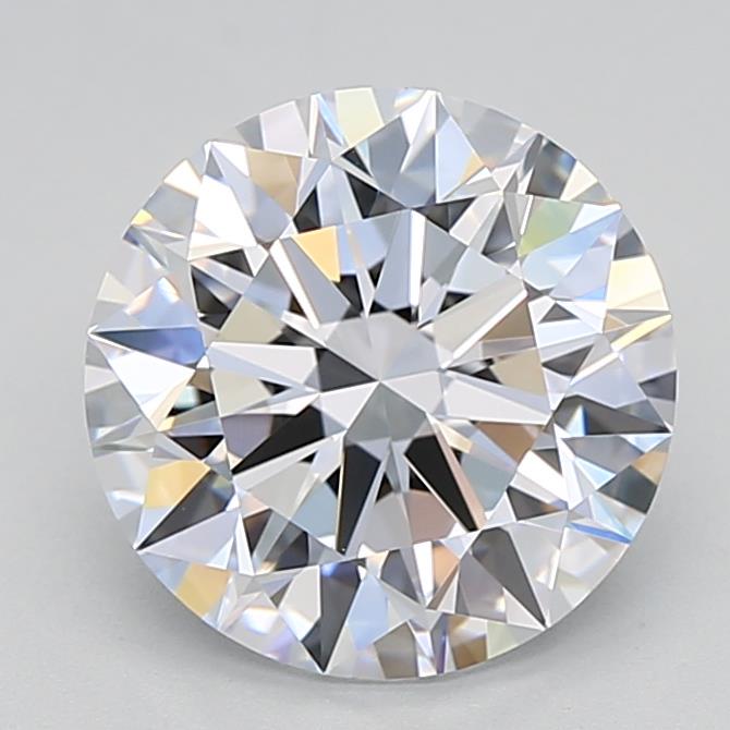 GIA 3 Carat Round Brilliant Lab Grown Diamond