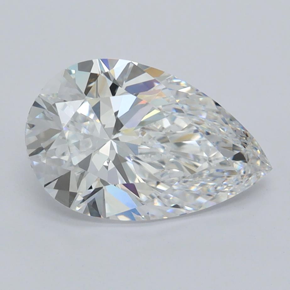 IGI 2.05 Carat Pear Lab Grown Diamond 人工培育鑽石 實驗室人造鑽石