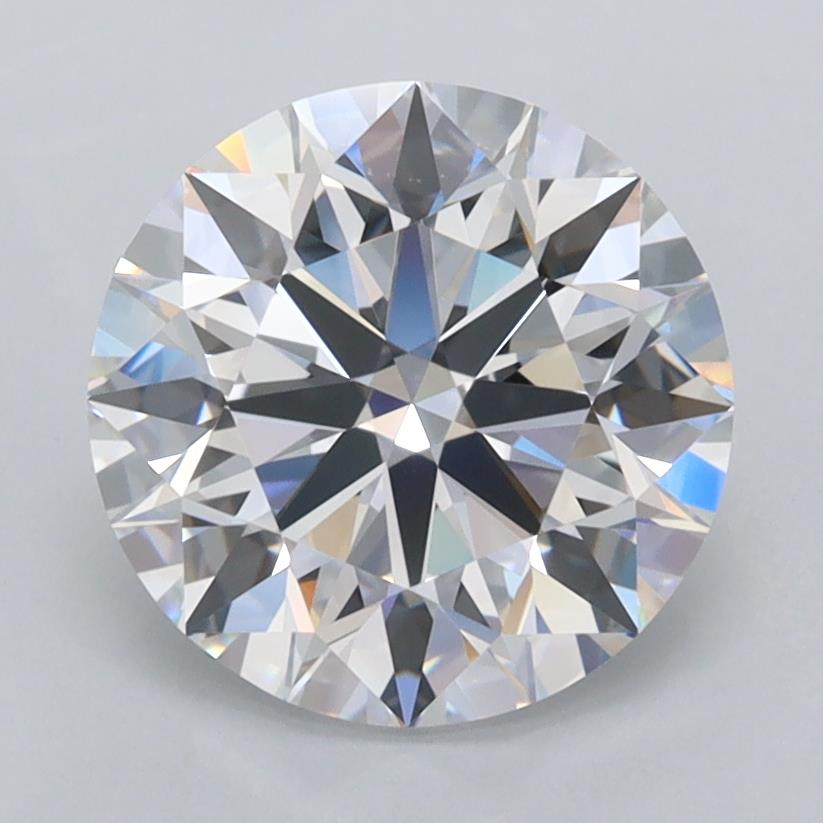 IGI 2.58 Carat Round Brilliant Lab Grown Diamond 人工培育鑽石 實驗室人造鑽石