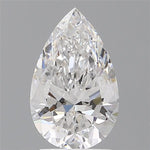 IGI 2.10 Carat Pear Lab Grown Diamond 人工培育鑽石 實驗室人造鑽石