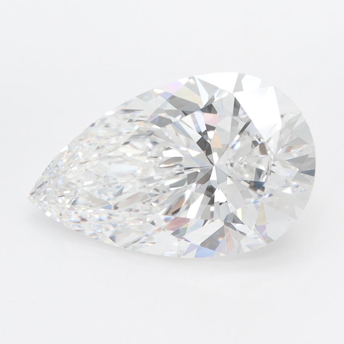 GIA 3.30 Carat Pear Lab Grown Diamond 人工培育鑽石 實驗室人造鑽石