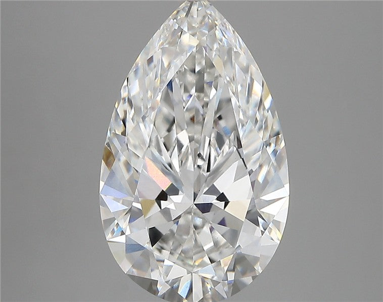 IGI 4.36 Carat Pear Lab Grown Diamond 人工培育鑽石 實驗室人造鑽石