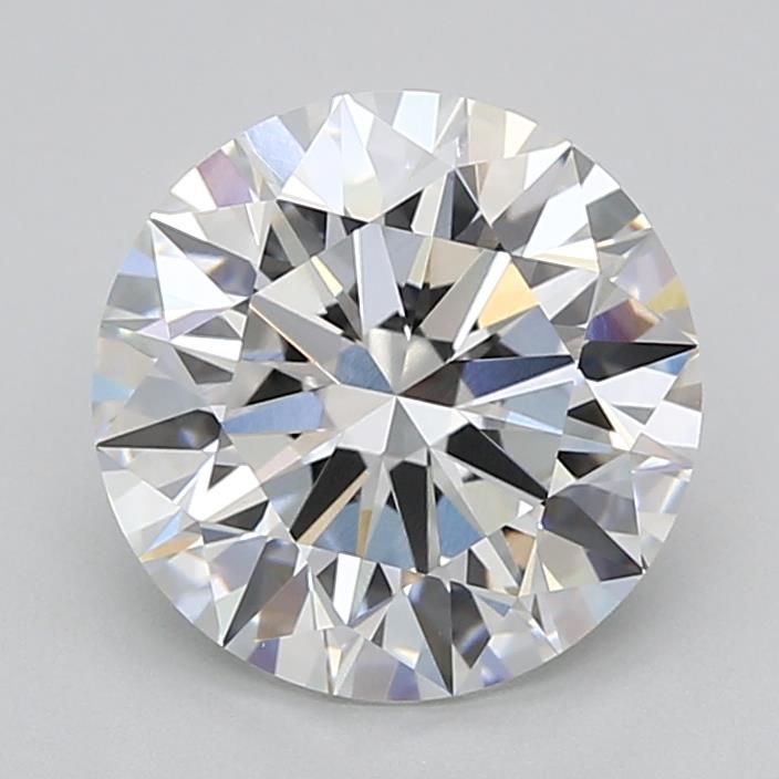 IGI 2.62 Carat Round Brilliant Lab Grown Diamond