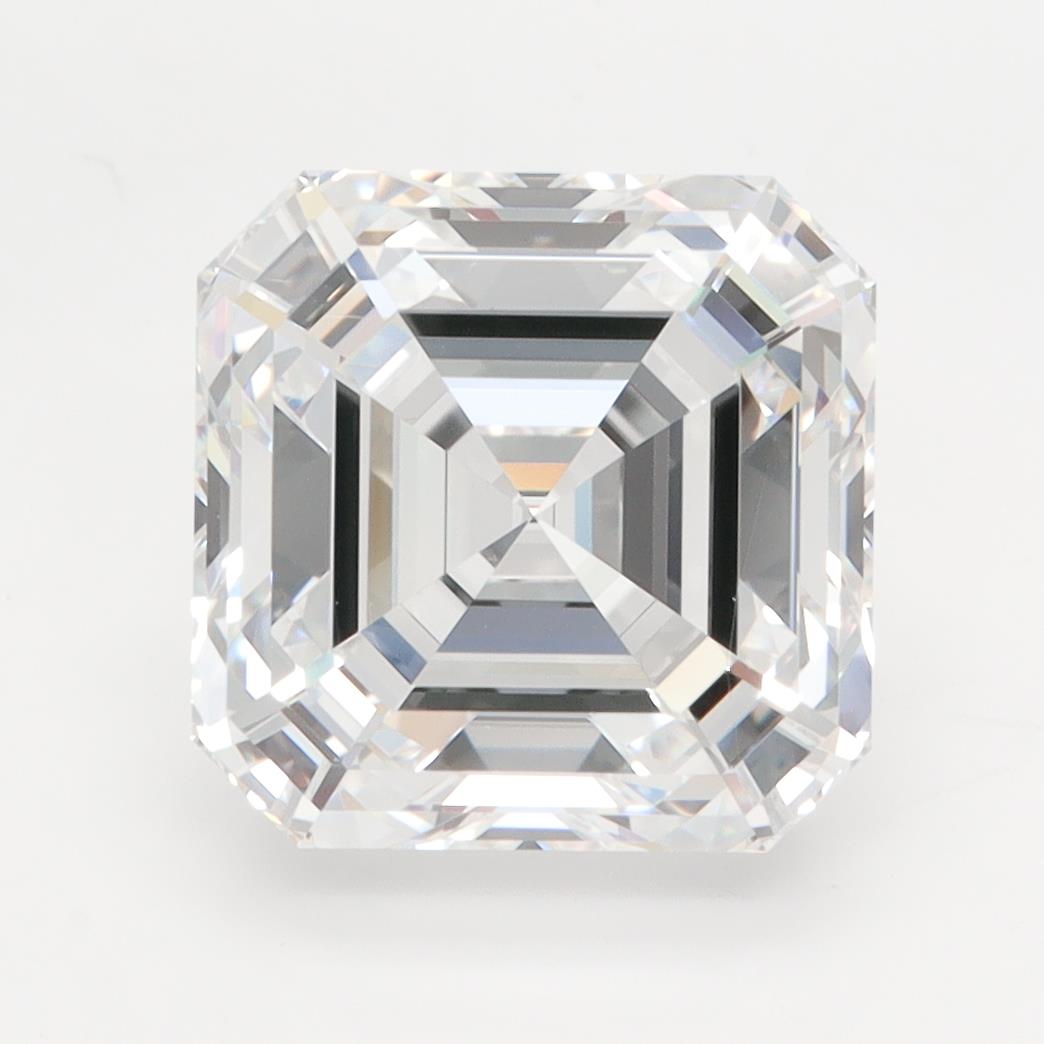 GIA 5.00 Carat Asscher Lab Grown Diamond 人工培育鑽石 實驗室人造鑽石