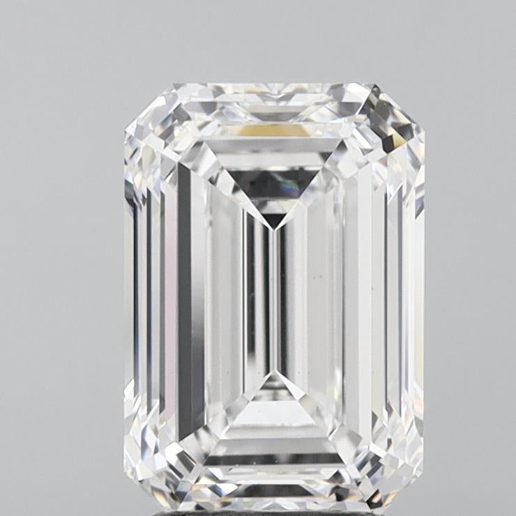 GIA 3.01 Carat Emerald Lab Grown Diamond 人工培育鑽石 實驗室人造鑽石