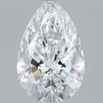 IGI 1.60 Carat Pear Lab Grown Diamond 人工培育鑽石 實驗室人造鑽石