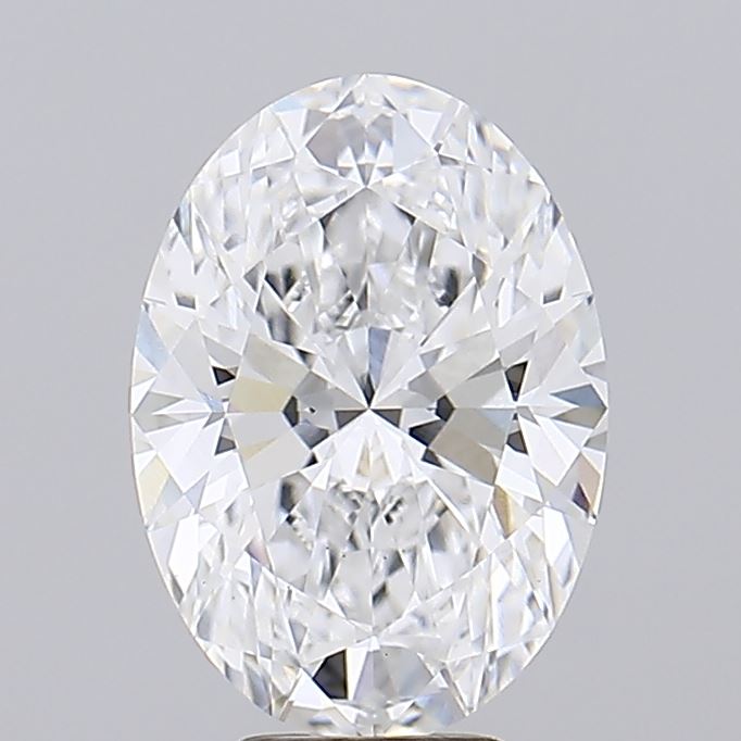 GIA 4.07 Carat Oval Lab Grown Diamond 人工培育鑽石 實驗室人造鑽石