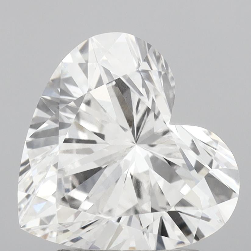 IGI 1.72 Carat Heart Lab Grown Diamond