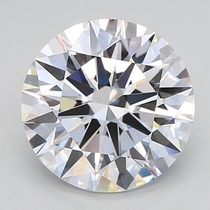 GIA 3.05 Carat Round Brilliant Lab Grown Diamond