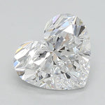 IGI 1.29 Carat Heart Lab Grown Diamond