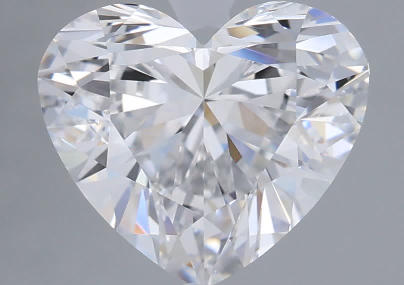 IGI 1.55 Carat Heart Lab Grown Diamond