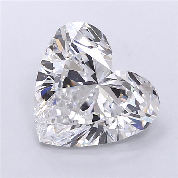 IGI 2.56 Carat Heart Lab Grown Diamond