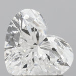 IGI 1.23 Carat Heart Lab Grown Diamond