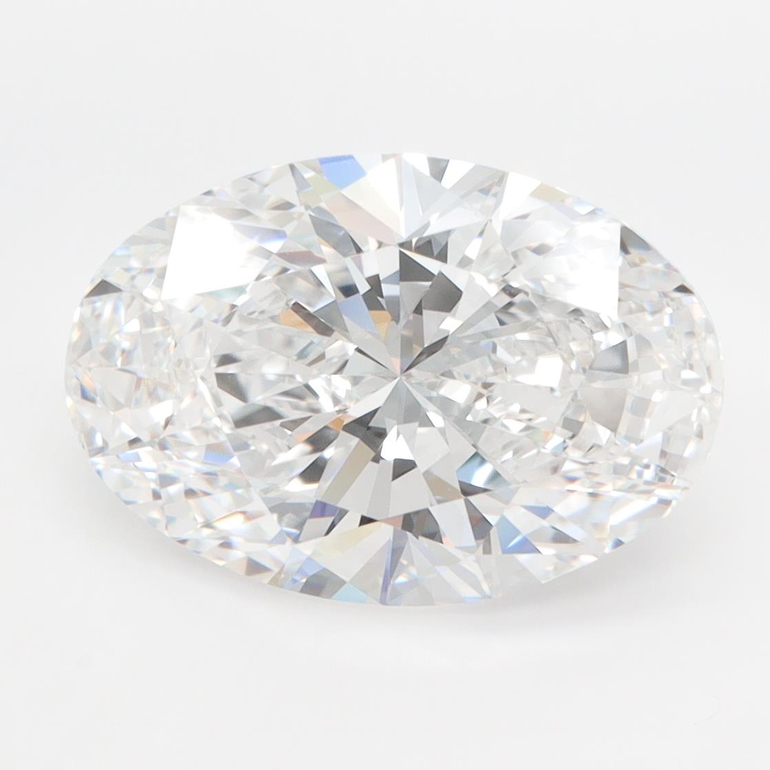 GIA 4.25 Carat Oval Lab Grown Diamond 人工培育鑽石 實驗室人造鑽石