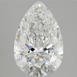 IGI 3.55 Carat Pear Lab Grown Diamond 人工培育鑽石 實驗室人造鑽石