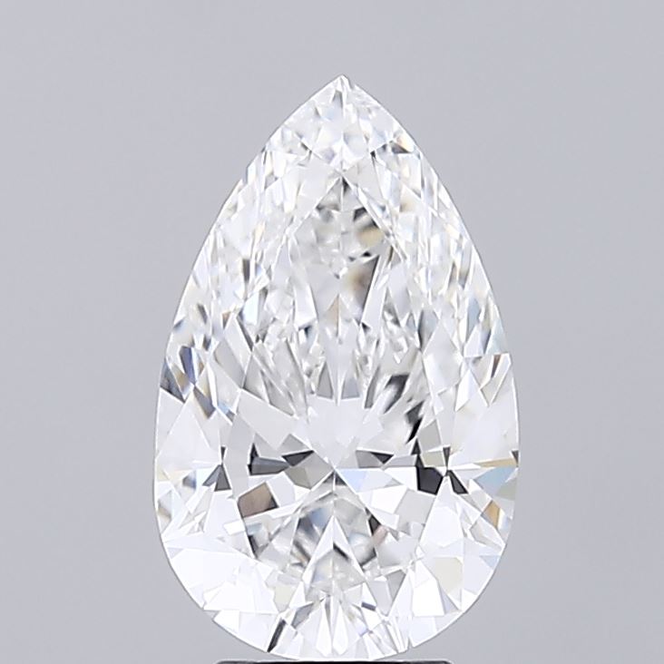 IGI 3.75 Carat Pear Lab Grown Diamond 人工培育鑽石 實驗室人造鑽石