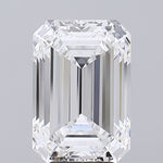 GIA 4.96 Carat Emerald Lab Grown Diamond 人工培育鑽石 實驗室人造鑽石
