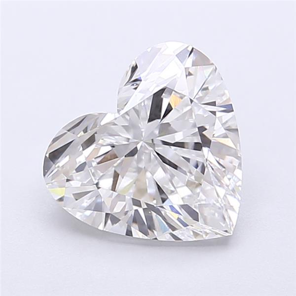 IGI 2.12 Carat Heart Lab Grown Diamond