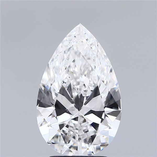 IGI 2.86 Carat Pear Lab Grown Diamond 人工培育鑽石 實驗室人造鑽石