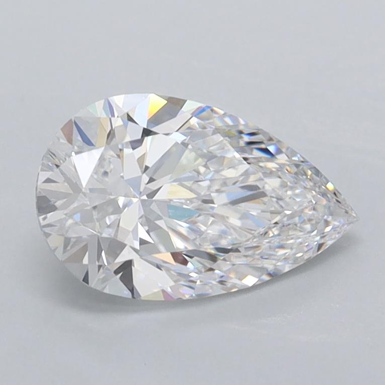 IGI 1.00 Carat Pear Lab Grown Diamond 人工培育鑽石 實驗室人造鑽石