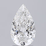 IGI 1.59 Carat Pear Lab Grown Diamond 人工培育鑽石 實驗室人造鑽石