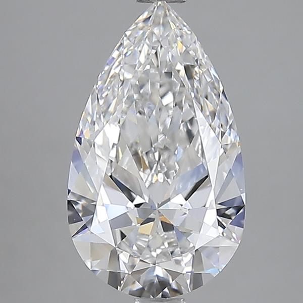 IGI 3.01 Carat Pear Lab Grown Diamond 人工培育鑽石 實驗室人造鑽石