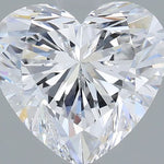 IGI 2.50 Carat Heart Lab Grown Diamond 人工培育鑽石 實驗室人造鑽石