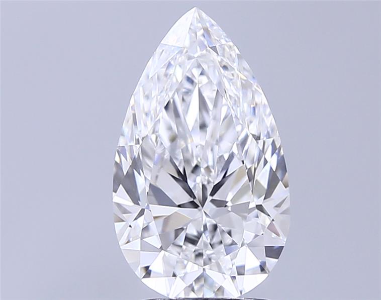 IGI 3.04 Carat Pear Lab Grown Diamond 人工培育鑽石 實驗室人造鑽石