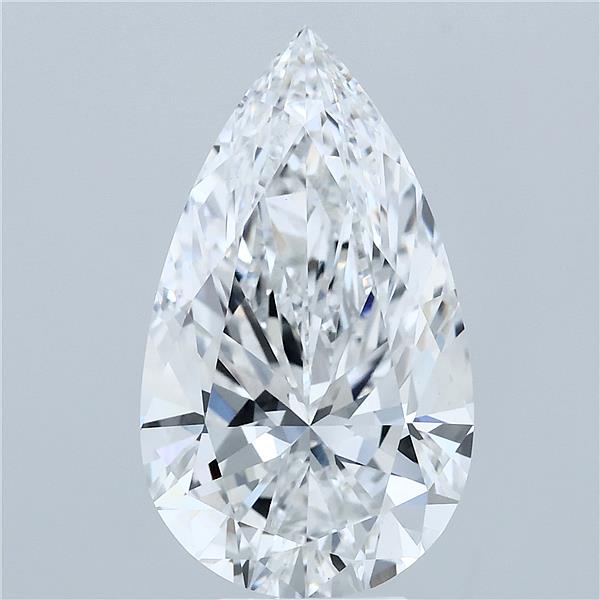 IGI 5.42 Carat Pear Lab Grown Diamond 人工培育鑽石 實驗室人造鑽石