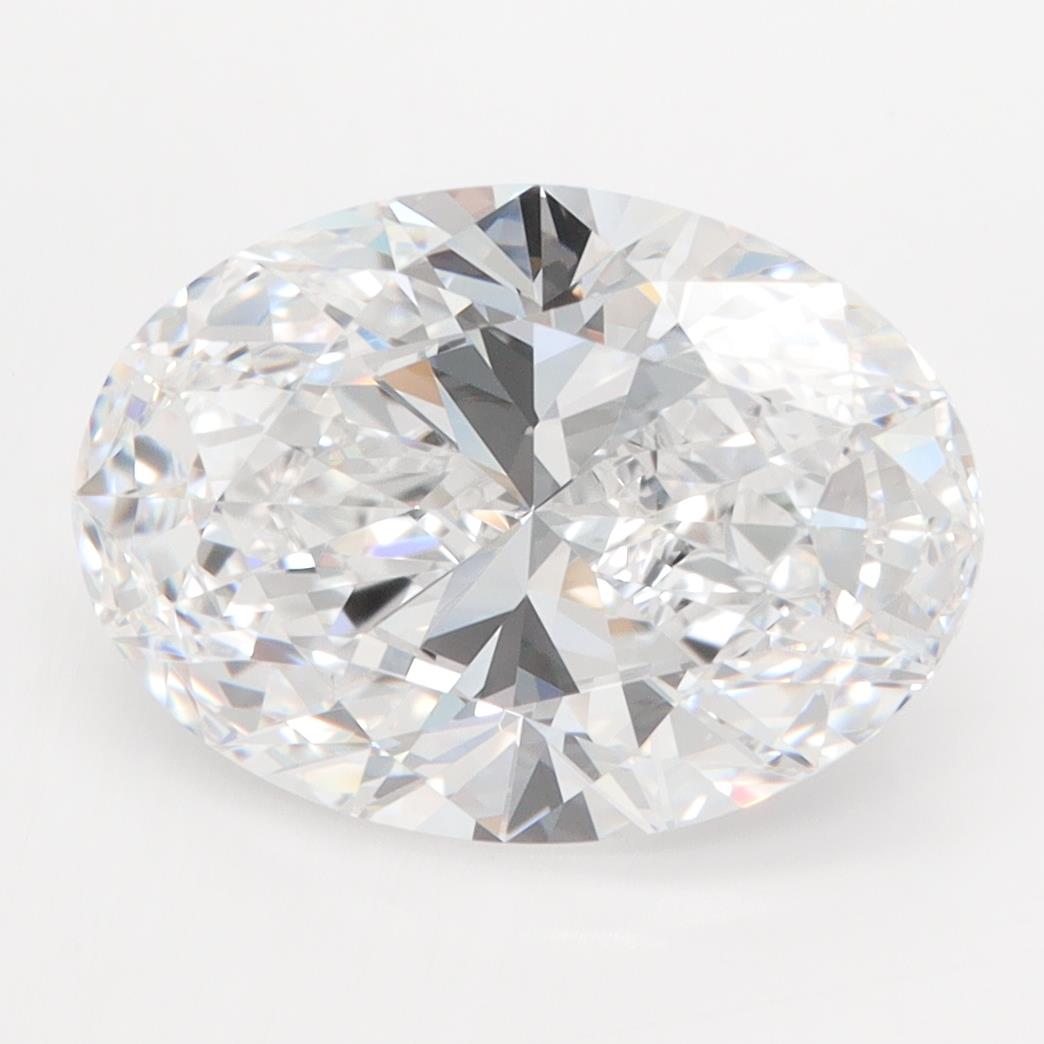 GIA 4.01 Carat Oval Lab Grown Diamond 人工培育鑽石 實驗室人造鑽石