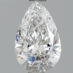 IGI 1.10 Carat Pear Lab Grown Diamond 人工培育鑽石 實驗室人造鑽石