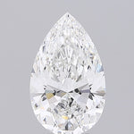 IGI 3.91 Carat Pear Lab Grown Diamond 人工培育鑽石 實驗室人造鑽石